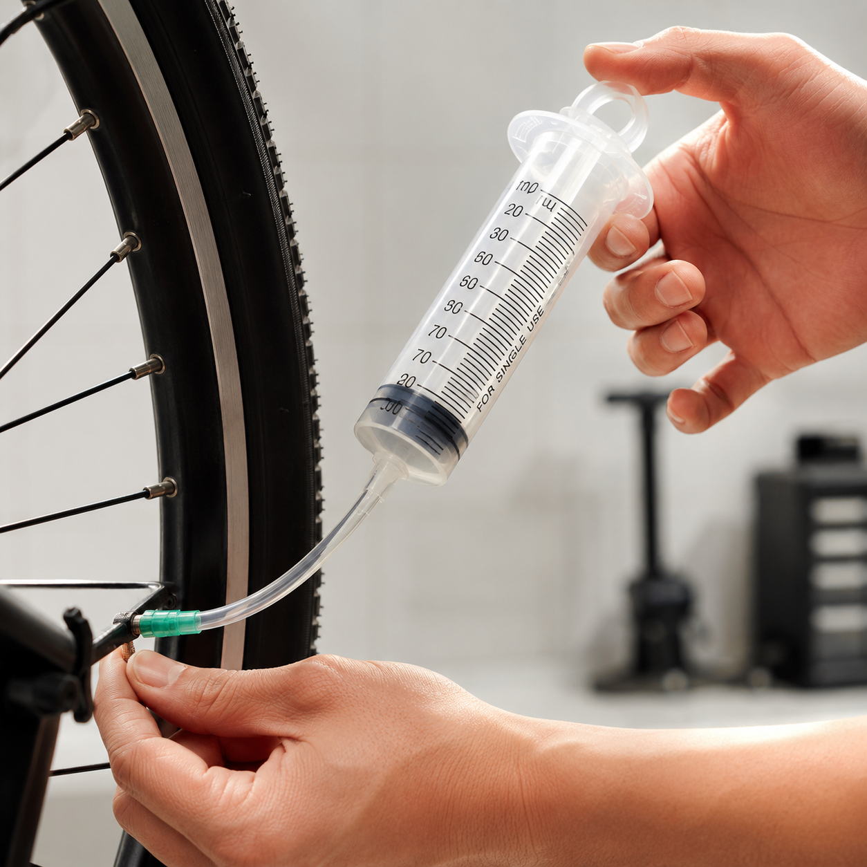 Jeringa Tubeless LATE-X 100 ml para Sellante