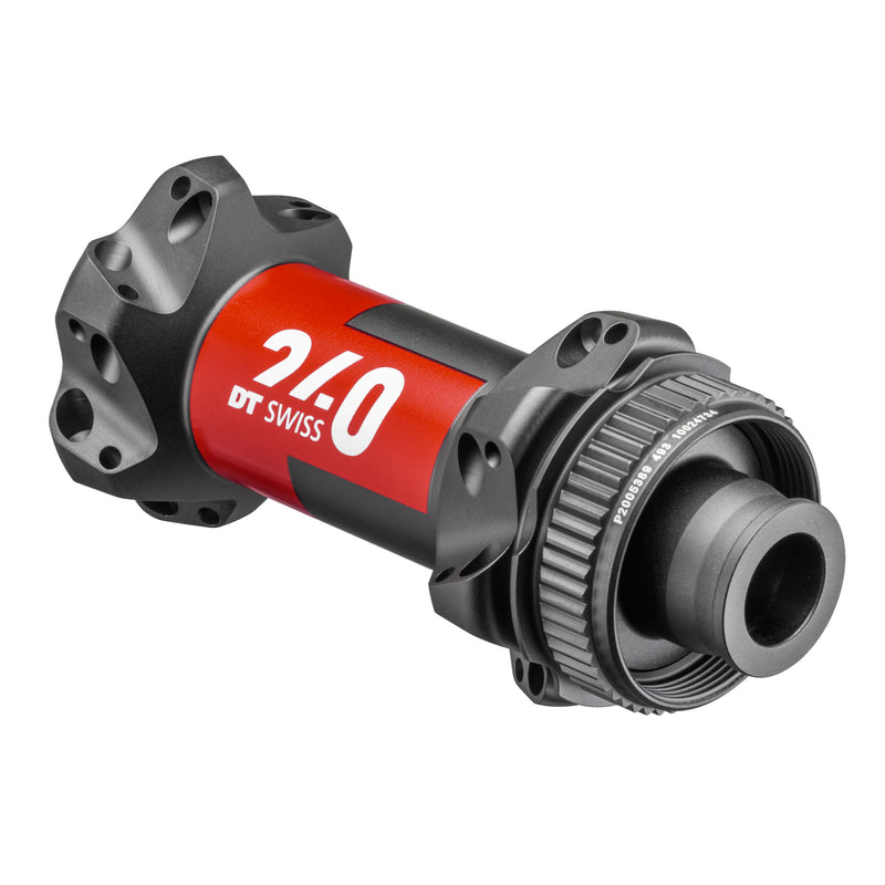 DT Swiss 240 buje delantero Road Straightpull Center Lock 12x100 mm 24H